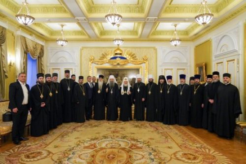 Архиепископ Фома принял участие во встрече со Святейшим Патриархом Сербским Порфирием
